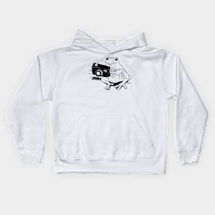 Photography Frog Kids Hoodie